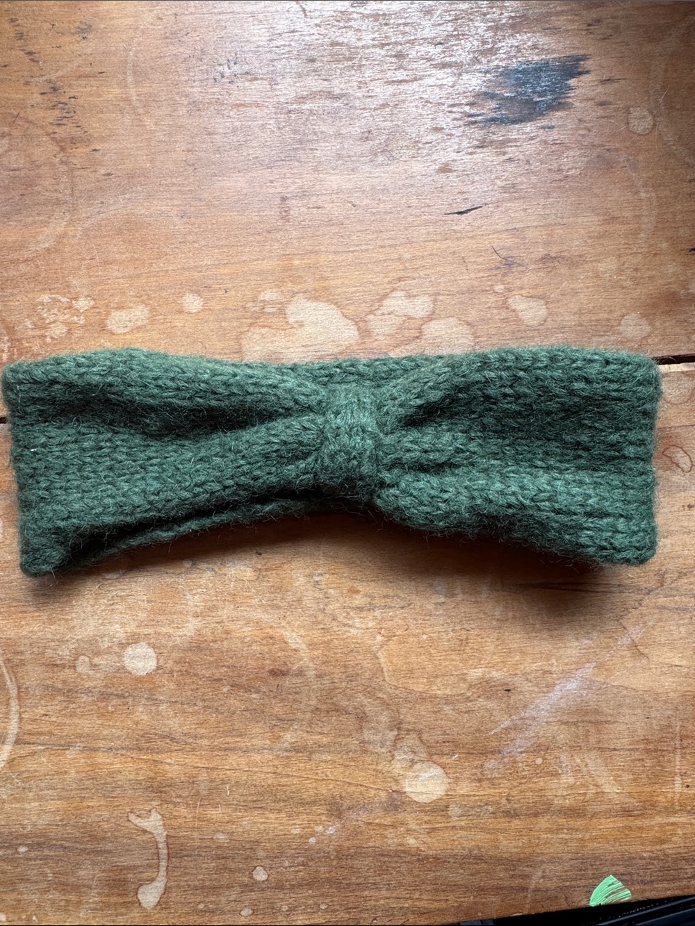 Forest Green Knit Headband